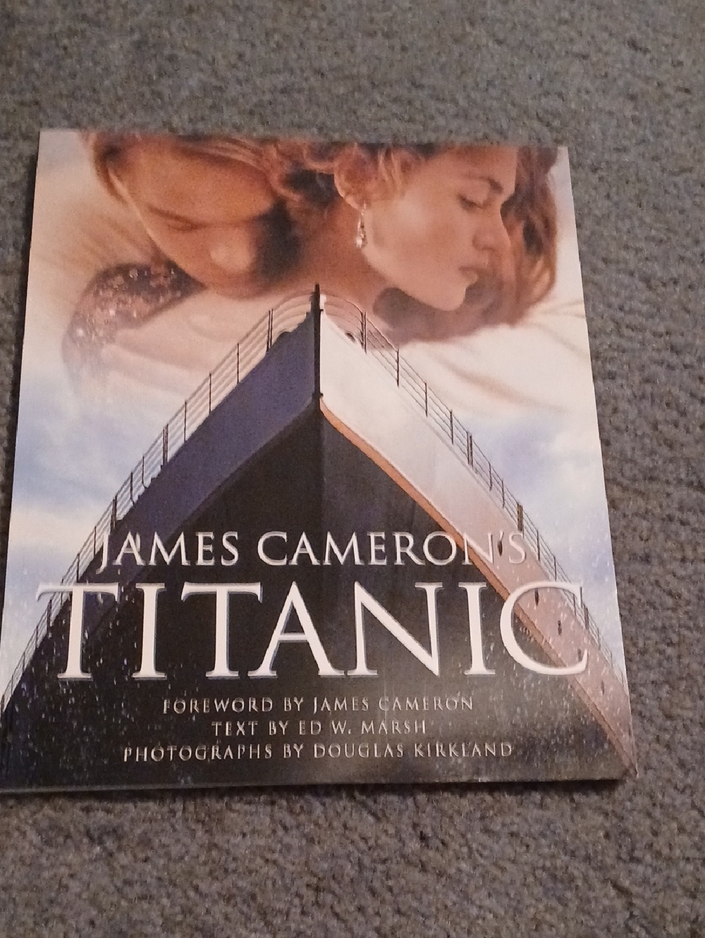 James Cameron's Titanic Hardcover Book - Black & White Cover